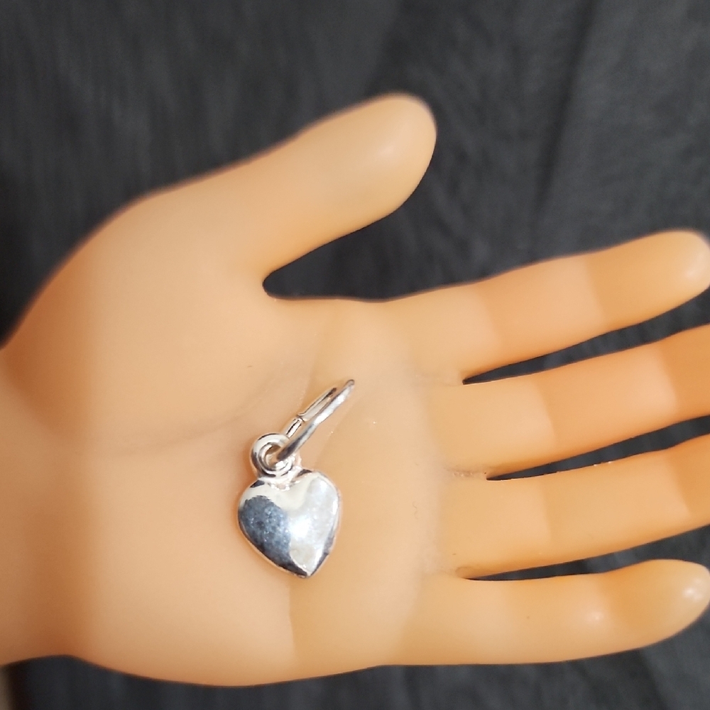 Sterling Silver S925 Heart Pendant